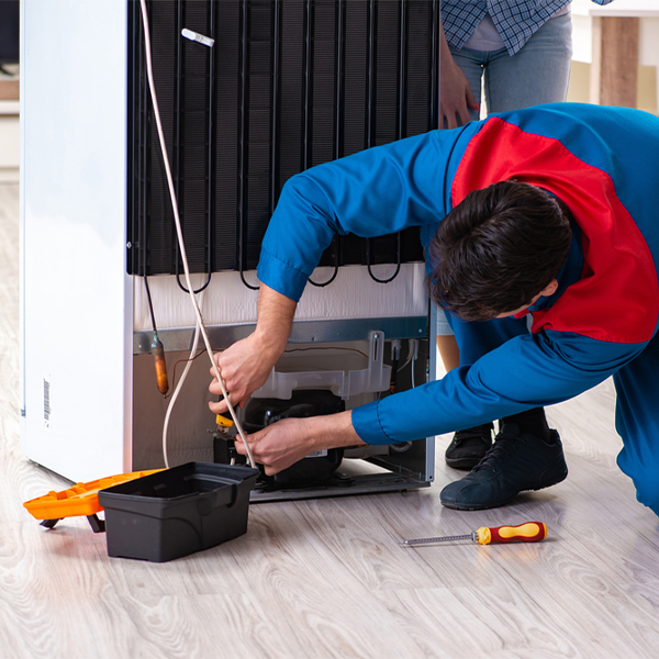 is it cost-effective to repair a refrigerator or replace it entirely in Whelen Springs